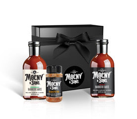 Mocny&Sons BBQ Gift Set w/ Dry Rub